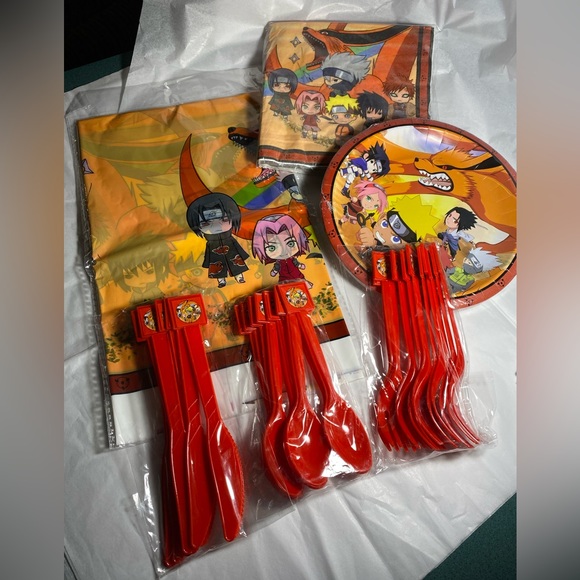 Anime birthday party set - Picture 4 of 4